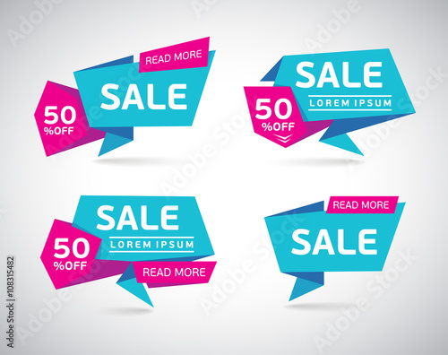 sale design template vector
