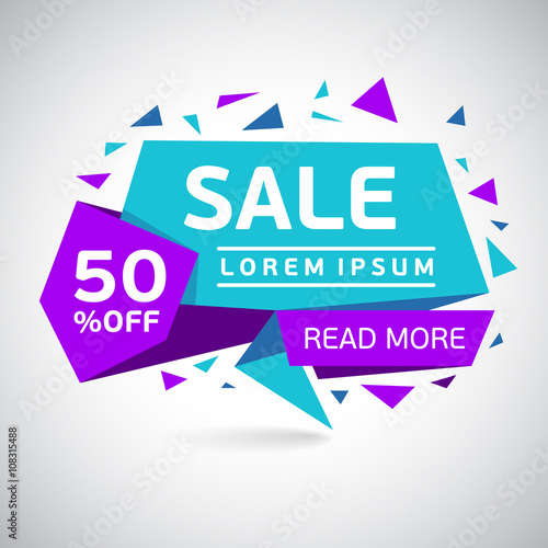 sale design template vector