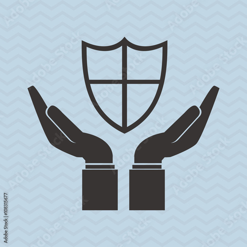 Illustration design of insurance, editable vecctor