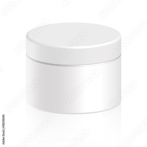Cosmetic bottle for cream