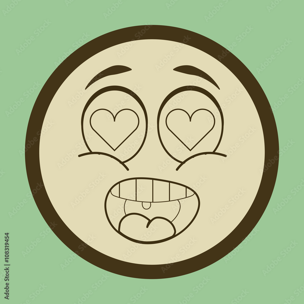 Obraz premium expressive faces design 