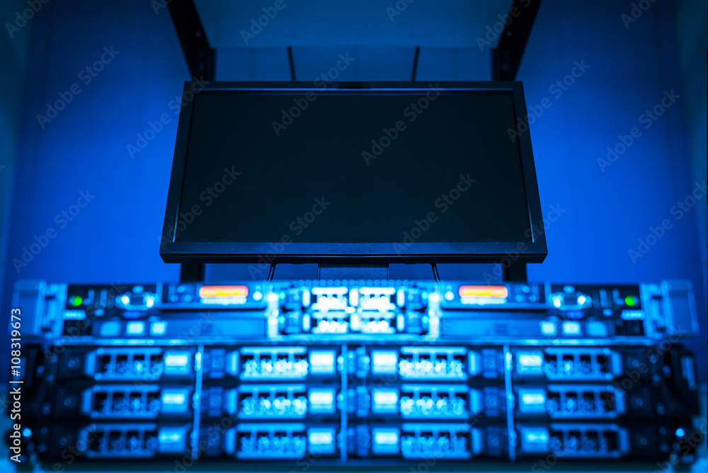 Storage servers in data room Domestic Room Storage servers in data room Domestic Room
