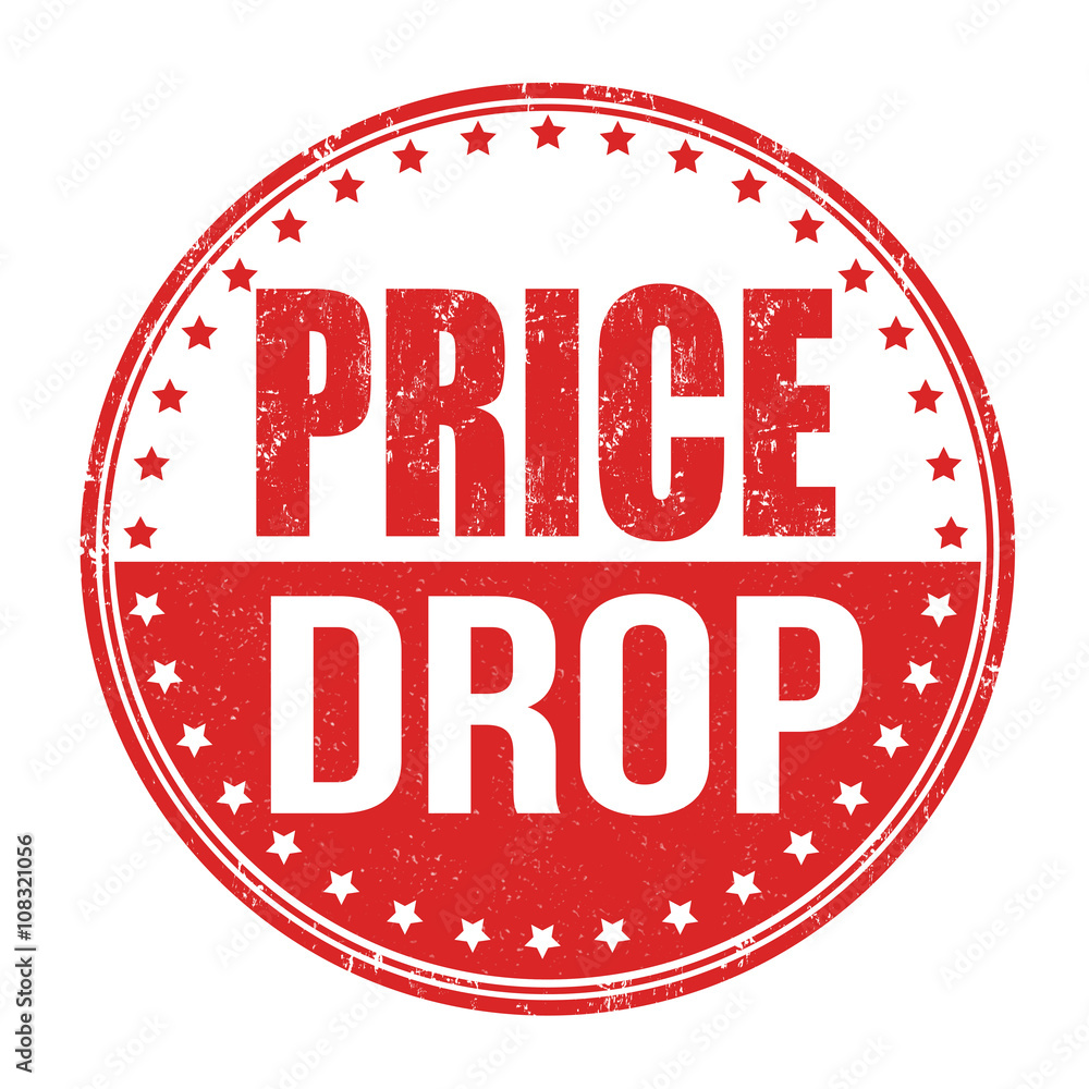 Price drop stamp