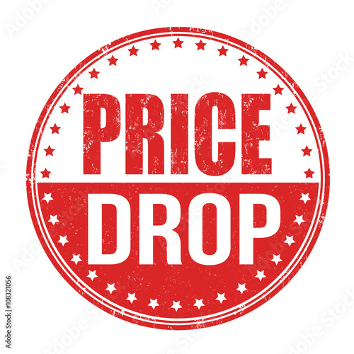 Price drop stamp