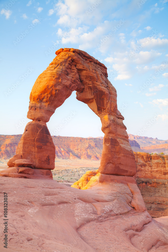 Delicate Arch at the Arches National park