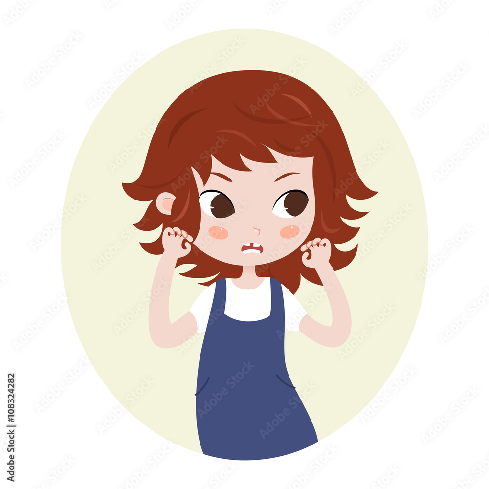 Girl pretending to be a lion. Cute horoscope. Zodiac signs. Leo. Girl pretending to be a lion. Cute horoscope. Zodiac signs. Leo.