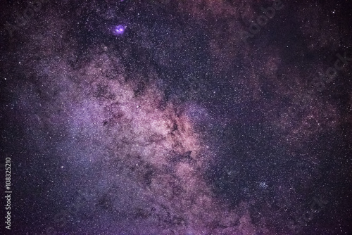 The center of the milky way galaxy, Night sky, Milky way close-up