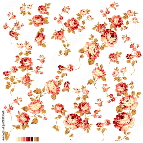 バラのイラスト素材