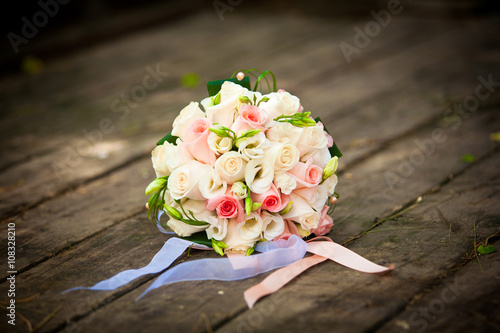 wedding bouquet vintage photography