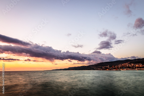 The castle and the lighthouse of Trieste © zakaz86