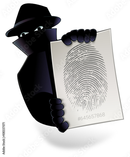 Theft of biometric data