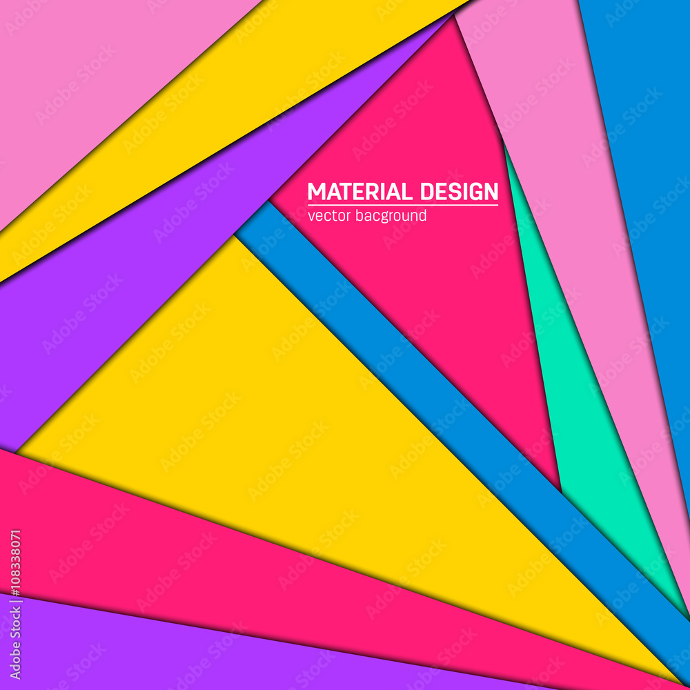 Vector material design background. Vector material design background.