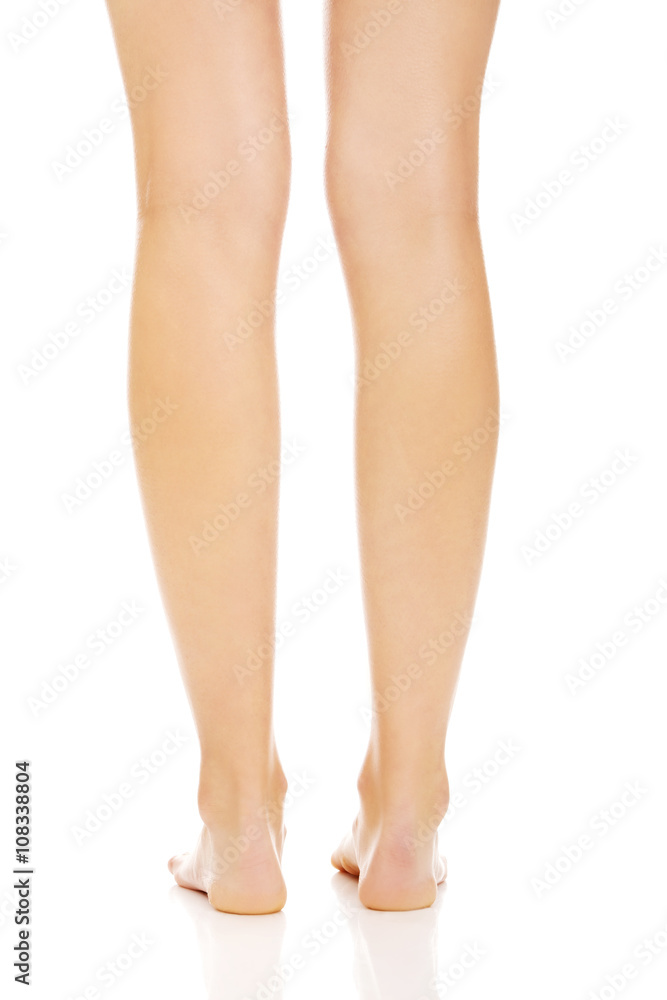 The legs of a young woman The legs of a young woman