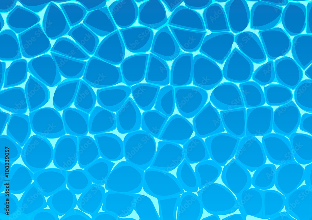 Obraz premium Abstract caustic vector background