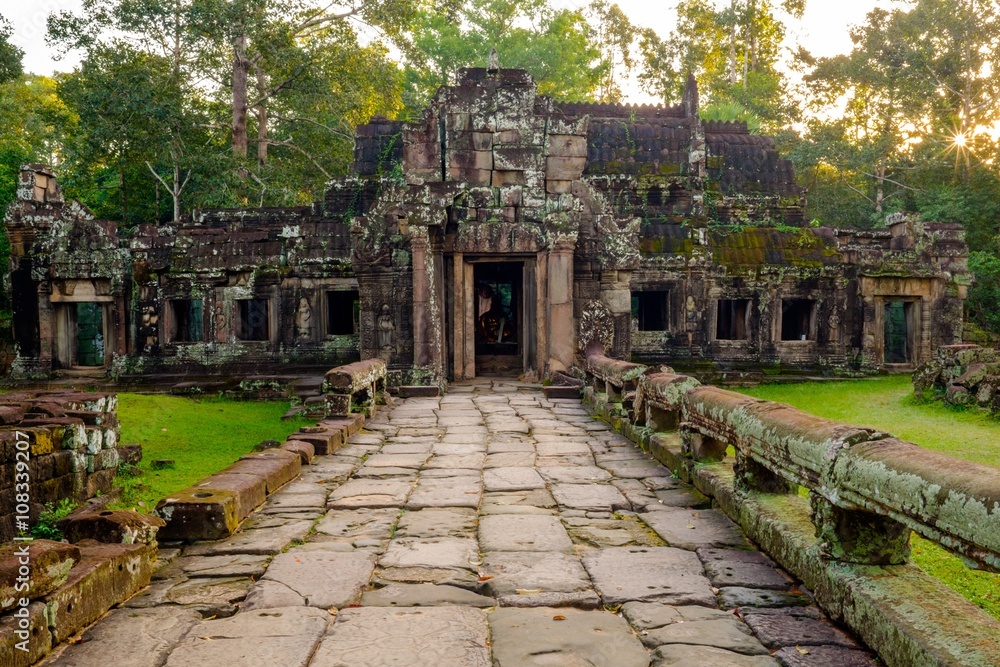 Banteay kdei temple, Angkor,  Siem Reap, CambodiaSra