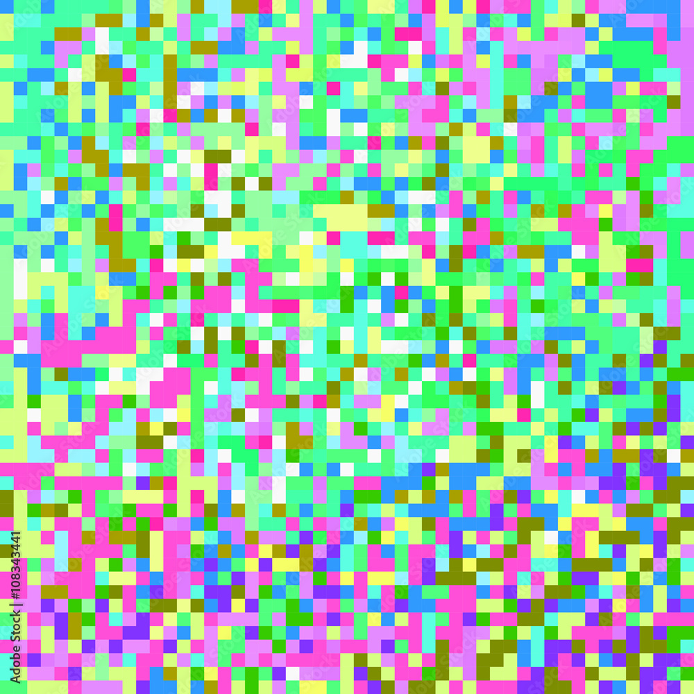 wall-art mosaic template. Pixel-art panel tile background. Vector illustration. Impressionists colors wall-art mosaic template. Pixel-art panel tile background. Vector illustration. Impressionists colors