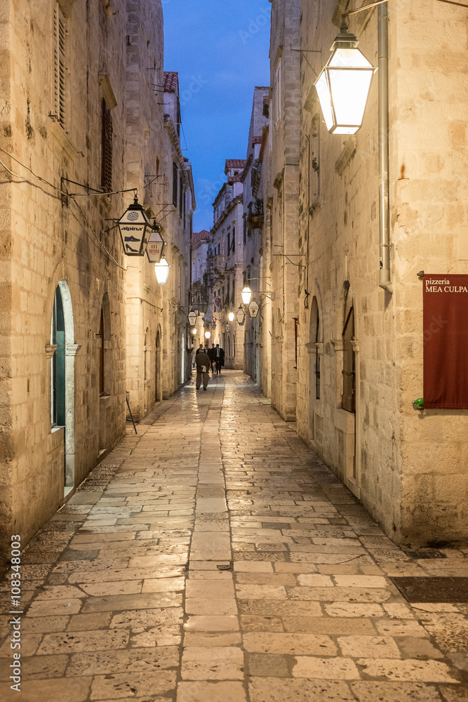 Straßen von Dubrovnik