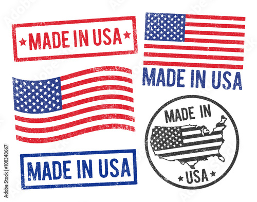 Made in USA stamps