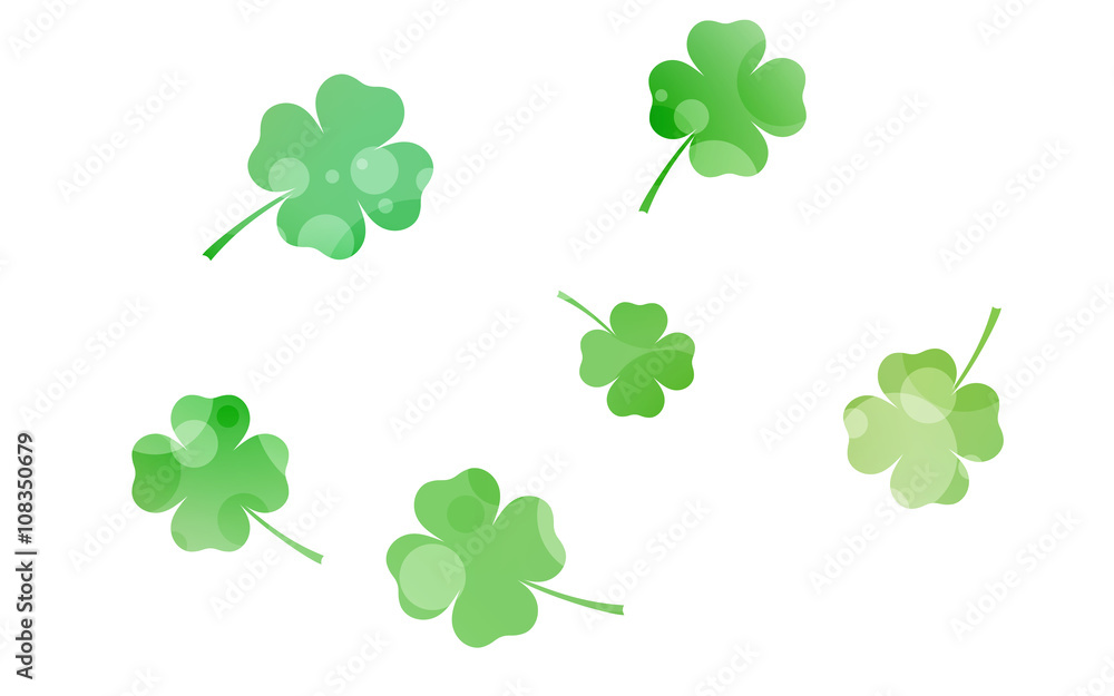 four leaf clovers four leaf clovers