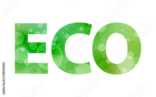 green text ECO