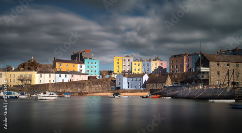Tenby harbour in Pembrokeshire, the holiday capital of West Wales