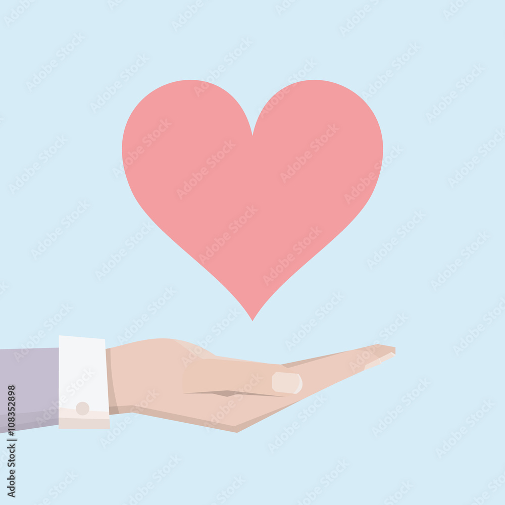 Giving heart. Giving heart.