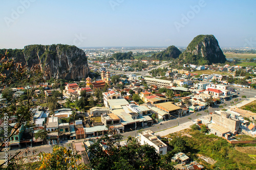 View of Da Nang City from Marble Mountains © WeWander