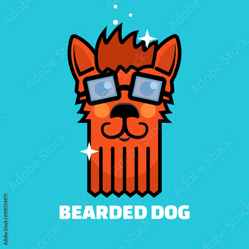 dog grooming logo