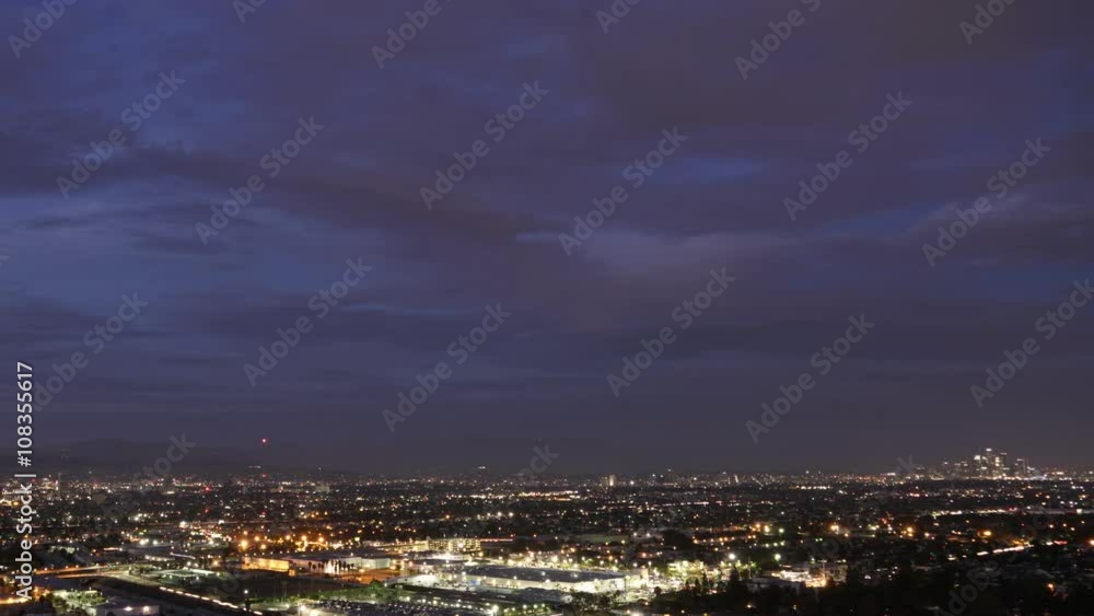 Overlook LA Night Cityscape 06 LA Downtown Overlook LA Night Cityscape 06 LA Downtown