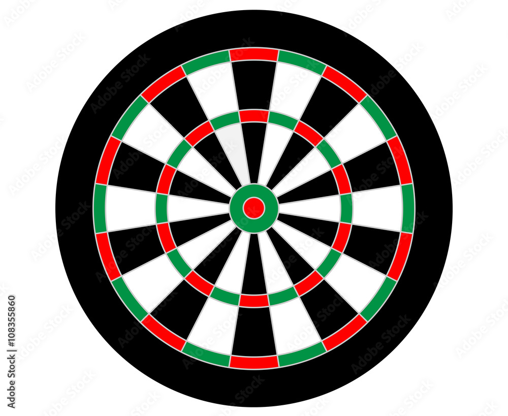 Dartboard (Vector ) Dartboard (Vector )