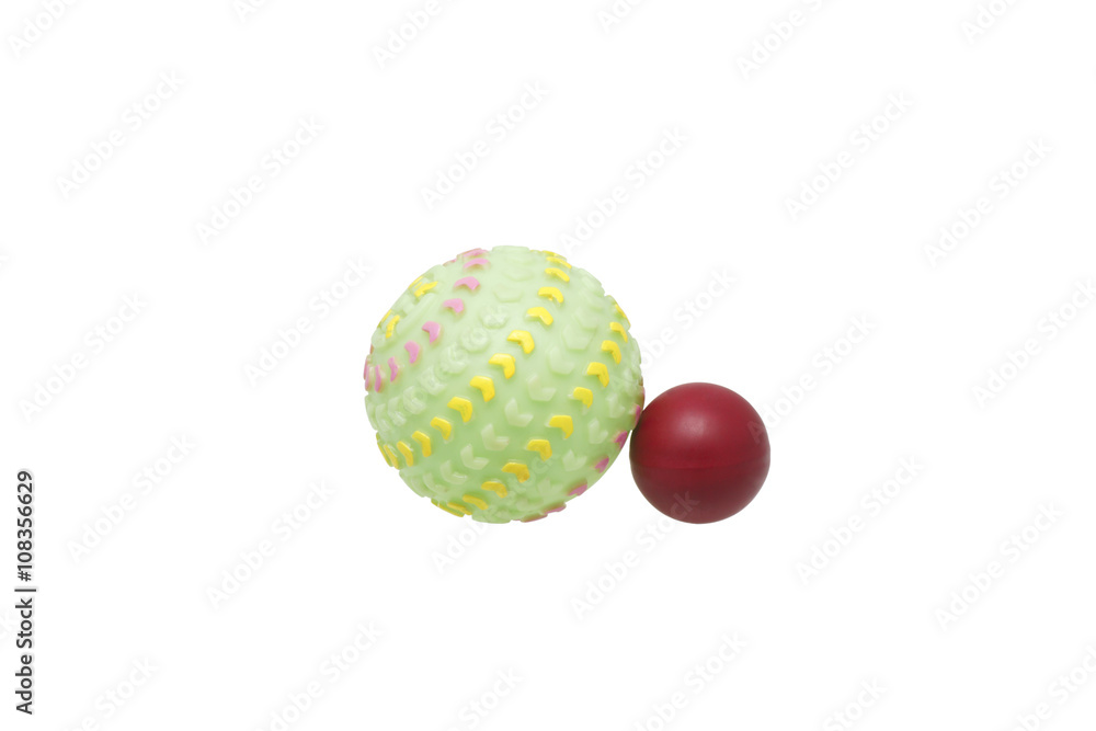 Two toys for dogs. Balls. Two toys for dogs. Balls.