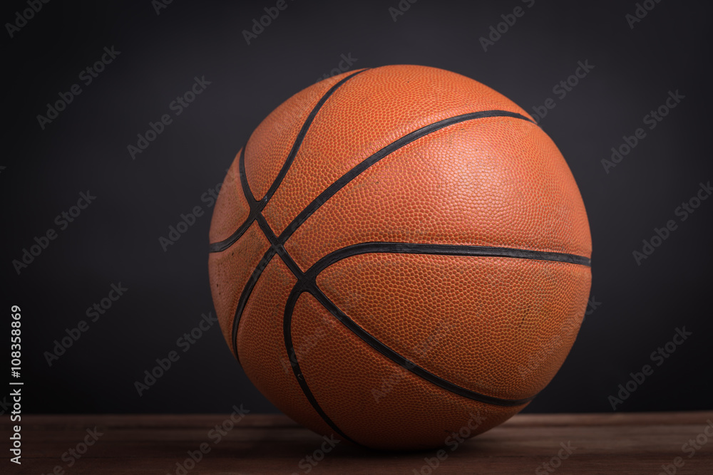 Closeup old basketball basket ball Closeup old basketball basket ball