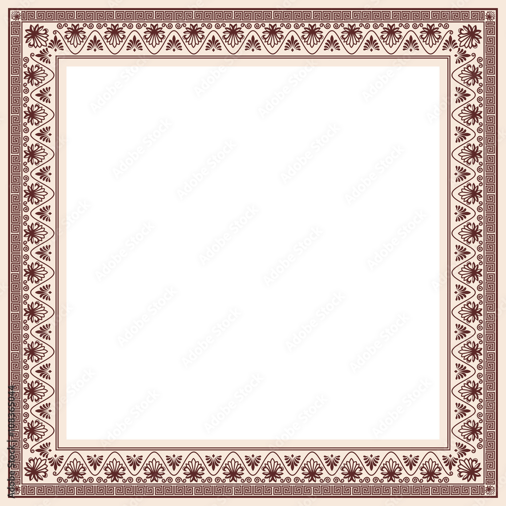Vector Greek ornament. Vector Greek ornament.