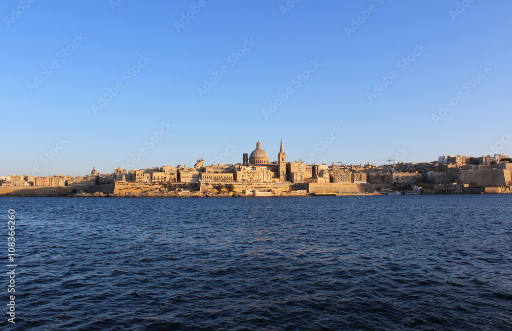 Valletta, Panoramic, Capital City, Republic of Malta
