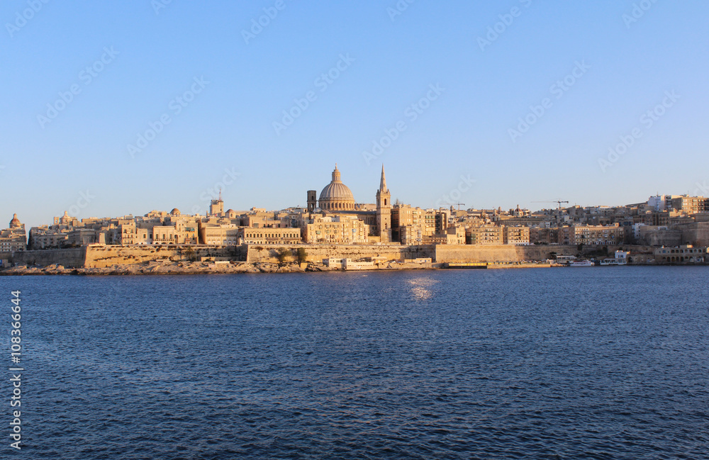 Valletta, Panoramic, Capital City, Republic of Malta
