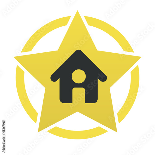 Icona Home - Stella nel Cerchio