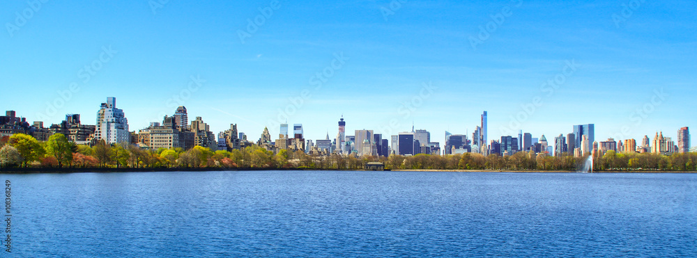 Fototapeta premium 뉴욕 센트럴파크의 풍경