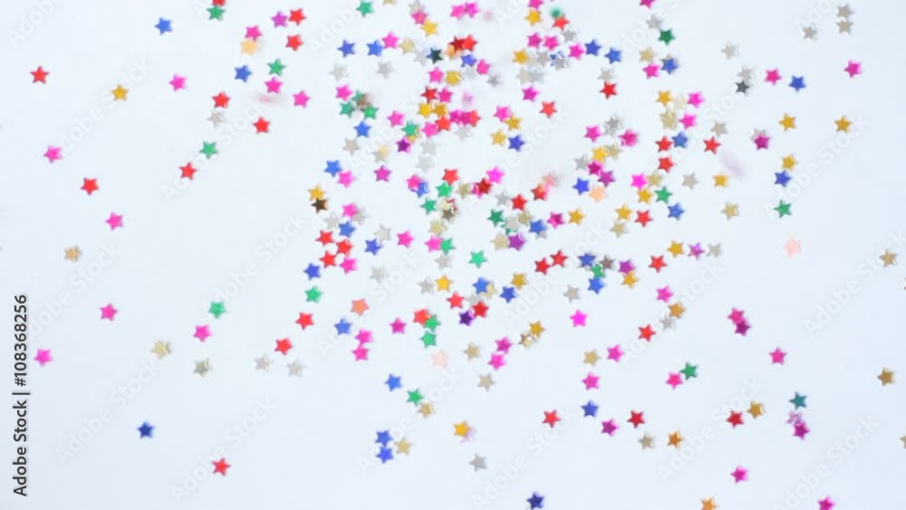 scattered glittering stars confetti scattered glittering stars confetti