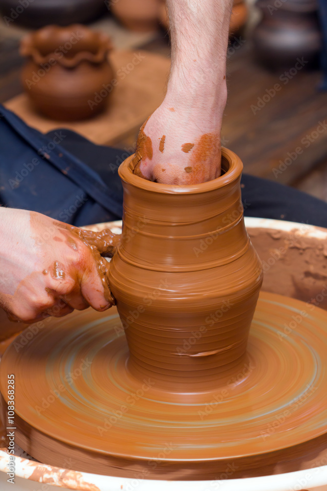 Manufacture of pottery