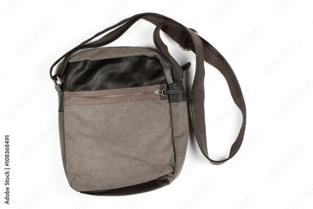 Fototapeta premium Men bag isolated