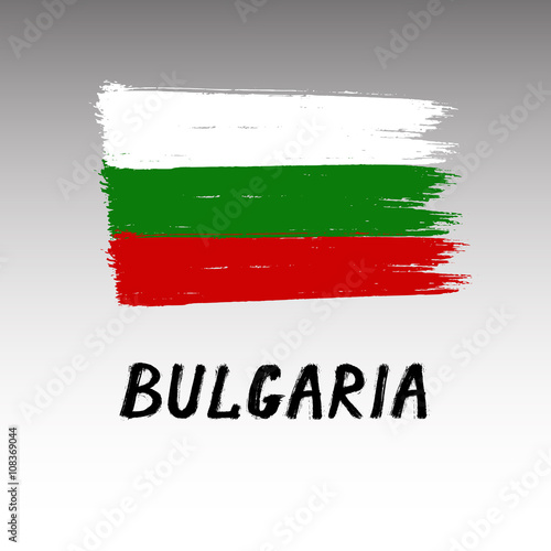 Flag Of Bulgaria - Grunge
