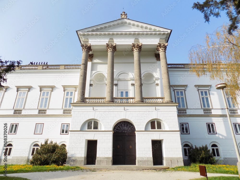 Castle in Topolcianky, Slovakia