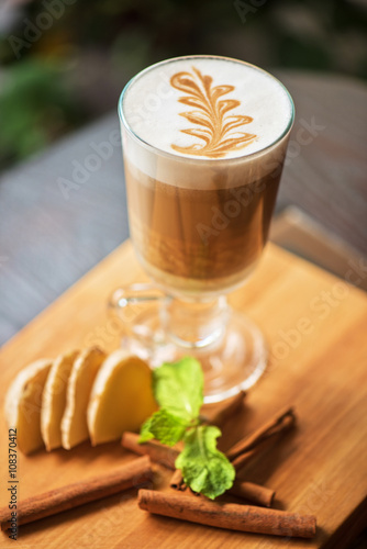coffee with ginger