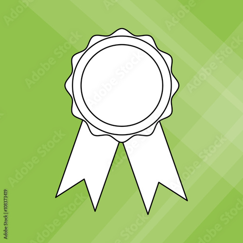 Winner icon design , editable vector