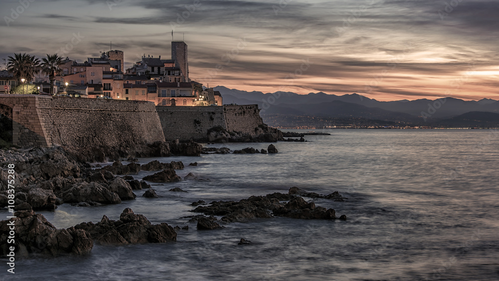 Old city of Antibes