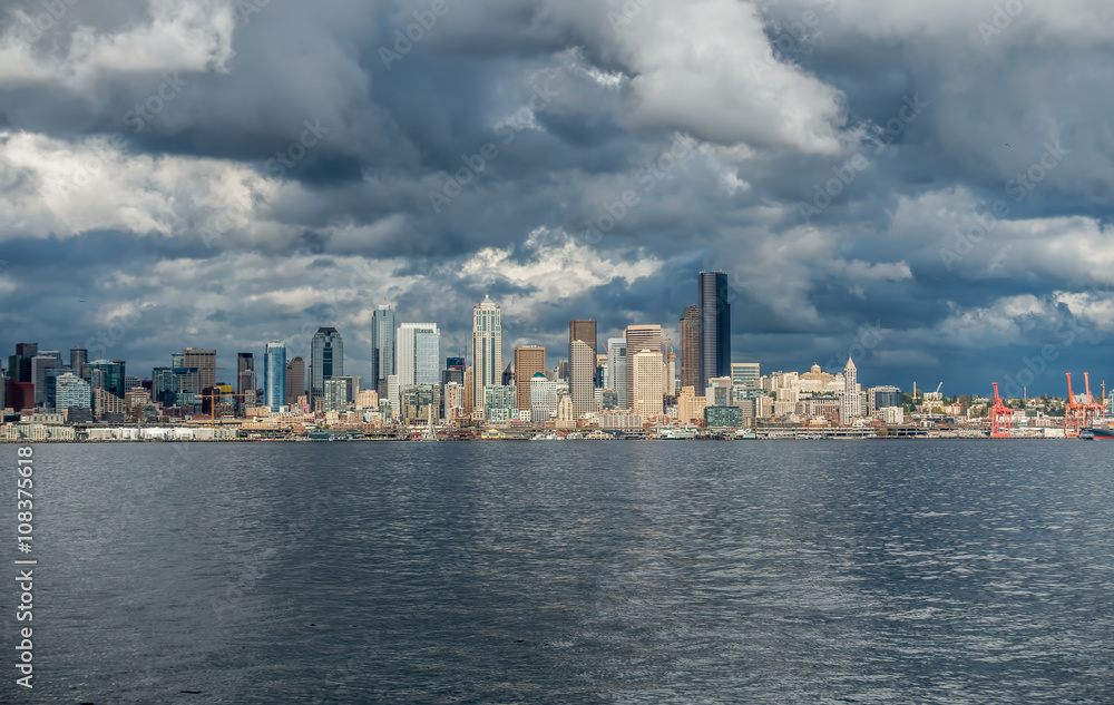 Seattle Skyline Mid-section
