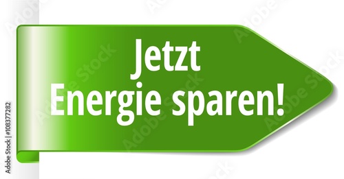 Jetzt Energie sparen 