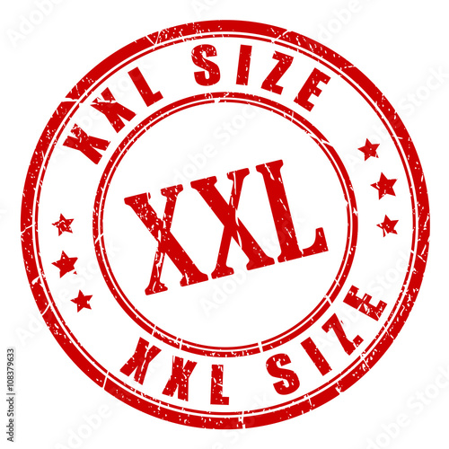 Xxl big size stamp