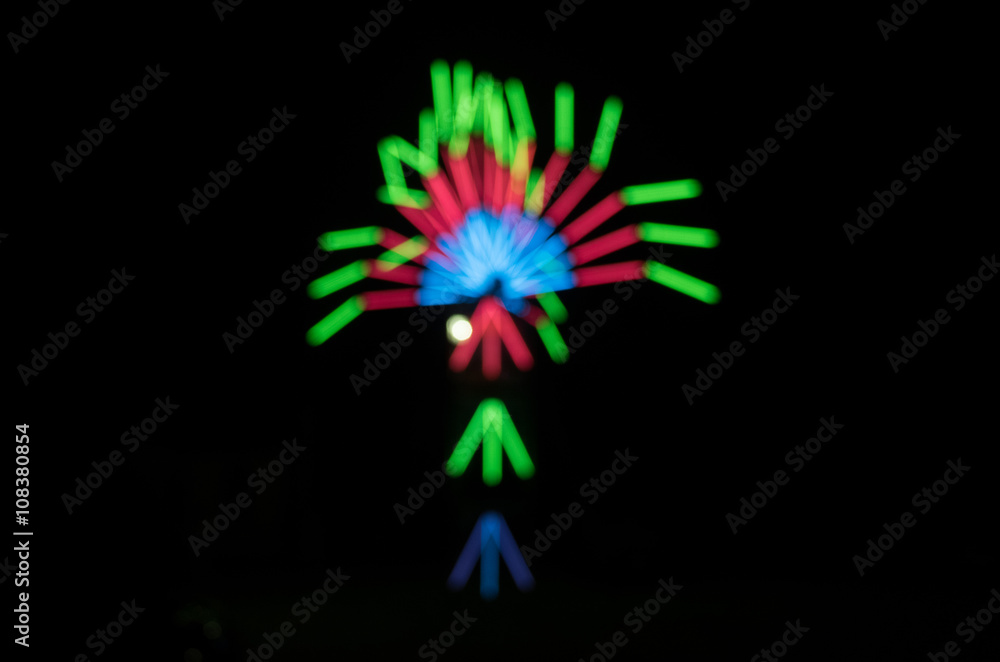 blurred light backgrounds in night light festival -Asia Thailand blurred light backgrounds in night light festival -Asia Thailand