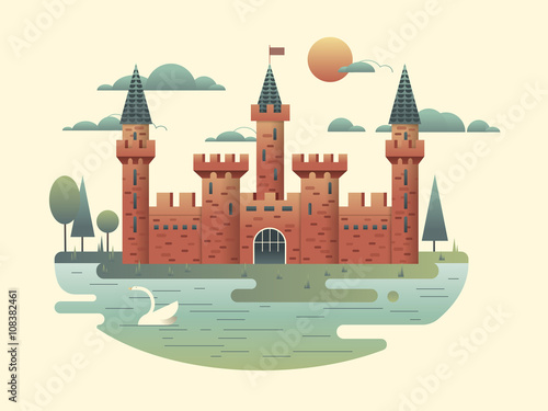 Castle design flat